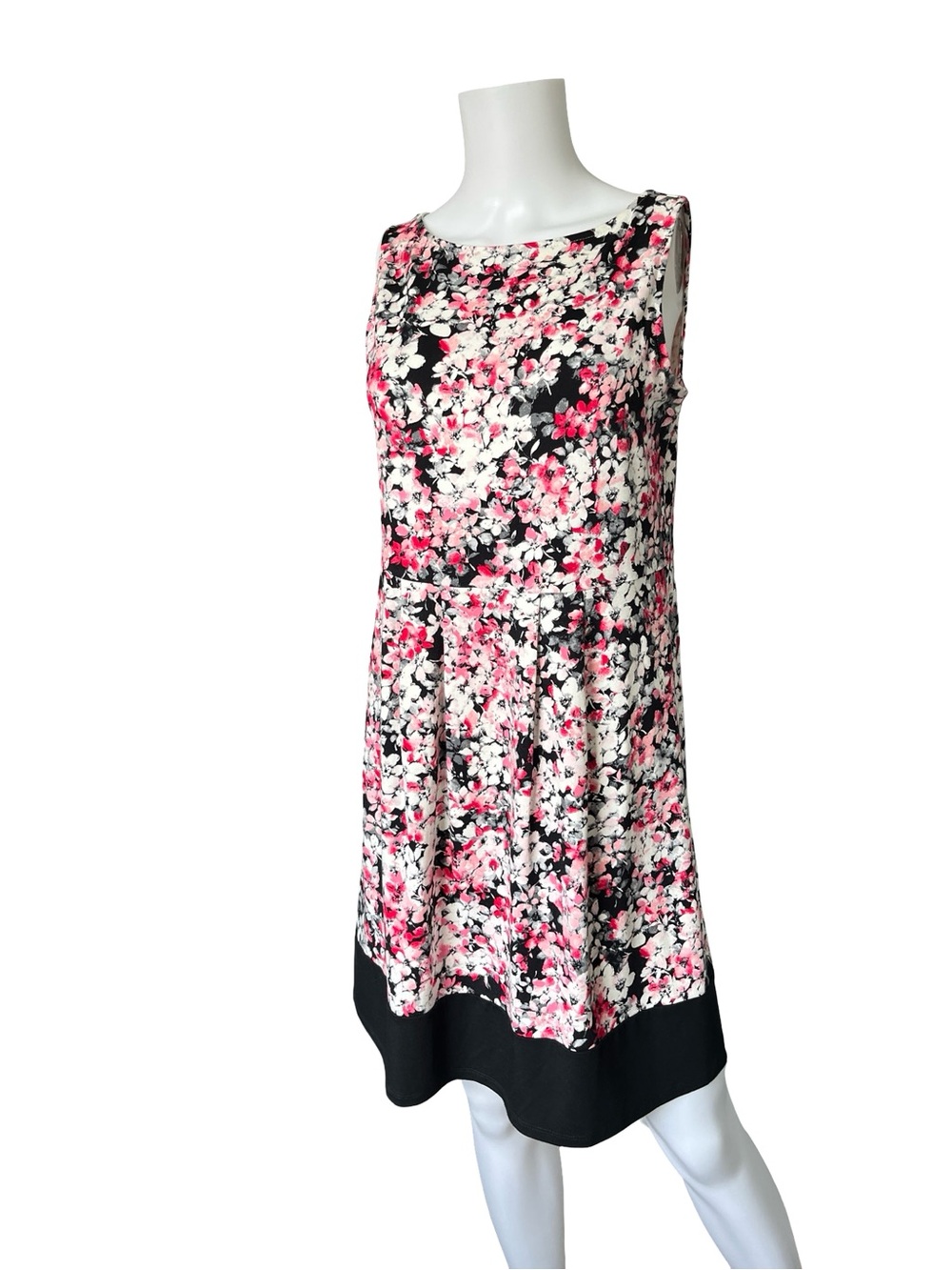 J Jill Wearever Collection Floral Print Dress Sleeveless Romantic Size XS Petite - Picture 8 of 8